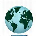 A simple icon of a globe.