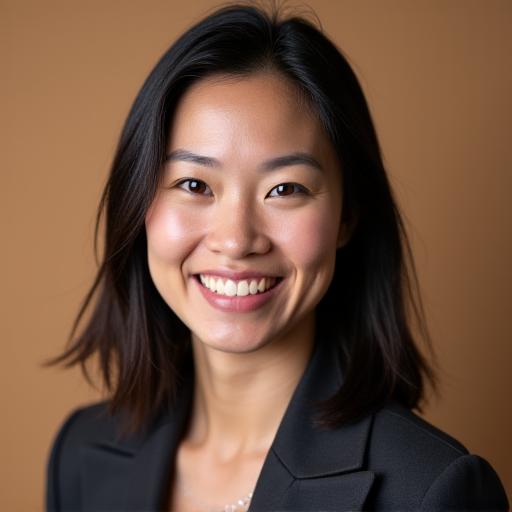 Professional headshot of Olivia Chen, a woman with warm smile and dark hair.